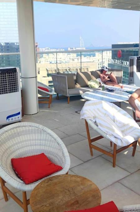 Amazing Apartment With Infinity Pool Dubai Exterior photo
